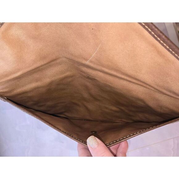 Vintage Gucci GG Logo Portfolio Pochette - Picture 5 of 12